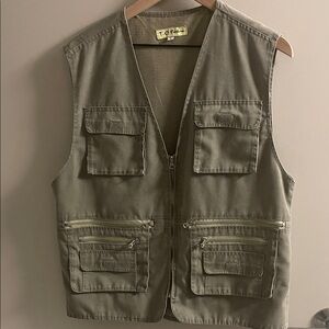 T.C Olive Utility Vest